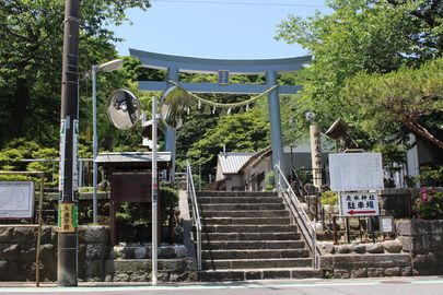 水彩画「走水神社」 走水神社（神奈川県横須賀市） | fujisanのブログ